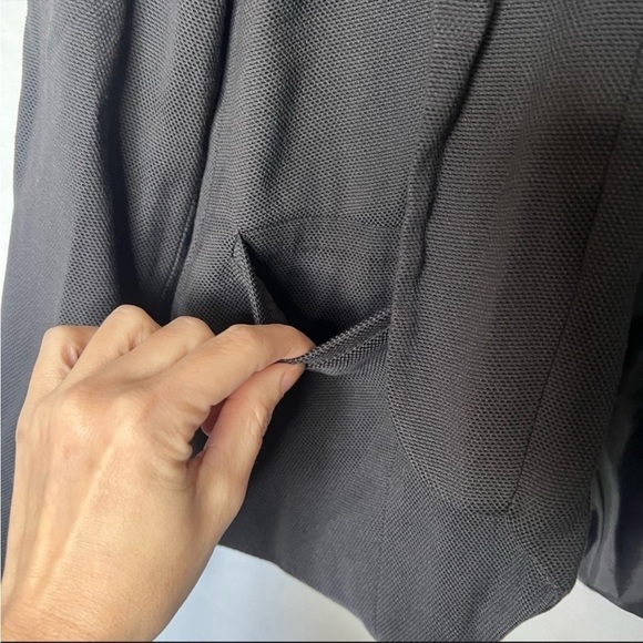 VTG RUSH blazer in gray textured jacquard size small - Picture 3 of 11